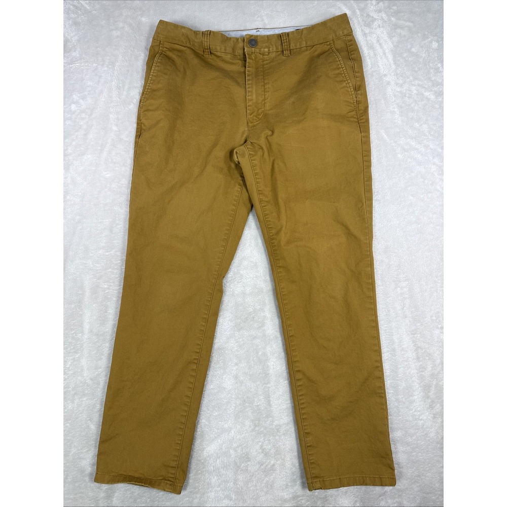 Bonobos Skinny Chino Pant Men's Size 34X27 Mustard